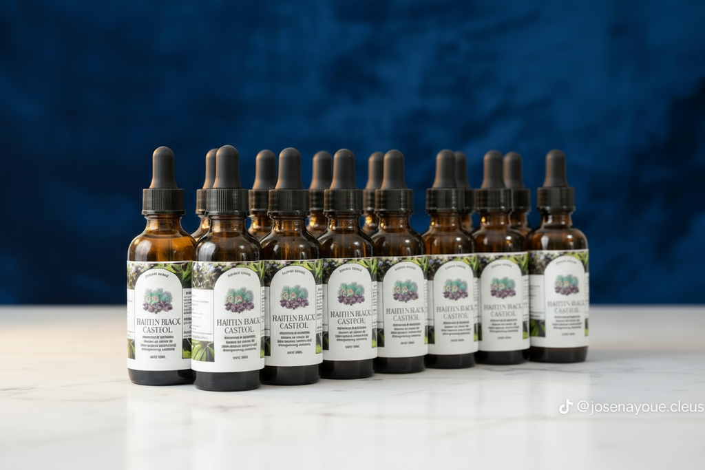 Aurore Luxure Haitian Black Castor Oil– Organic & Natural 100% Pure Castor Hair & Body Oil