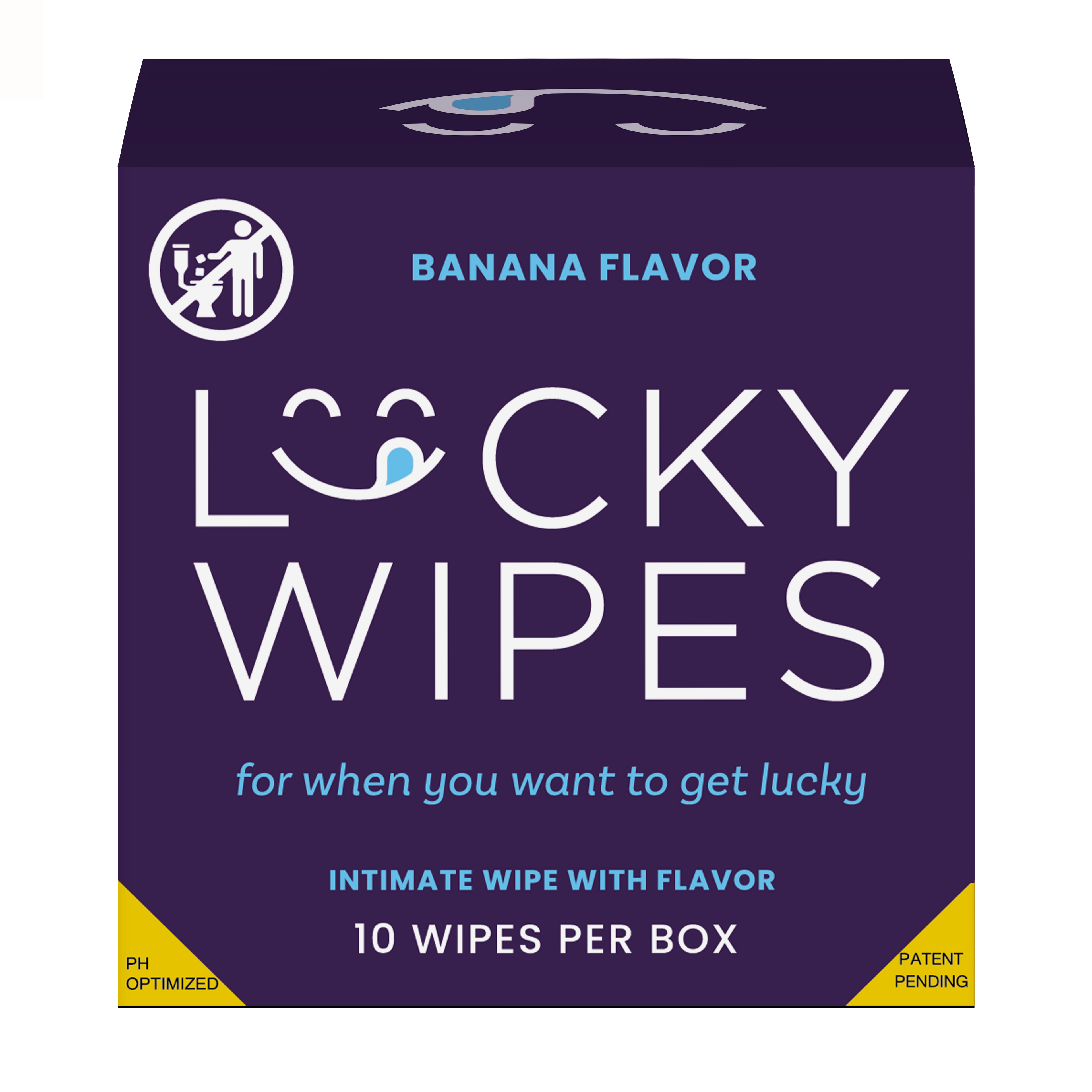 Banana Flavored Lucky Wipes For Men