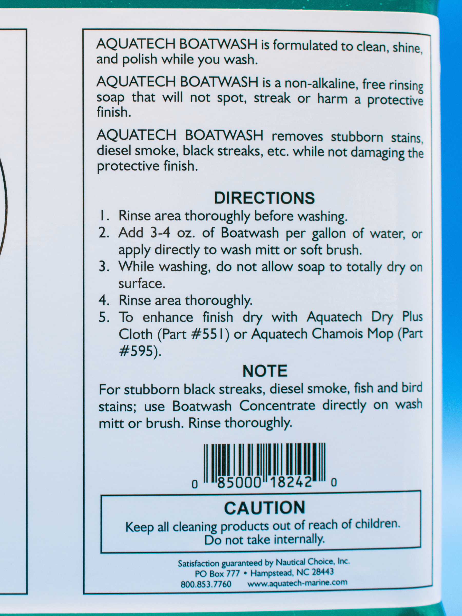 Boat Wash Concentrate – Marine Boat Soap