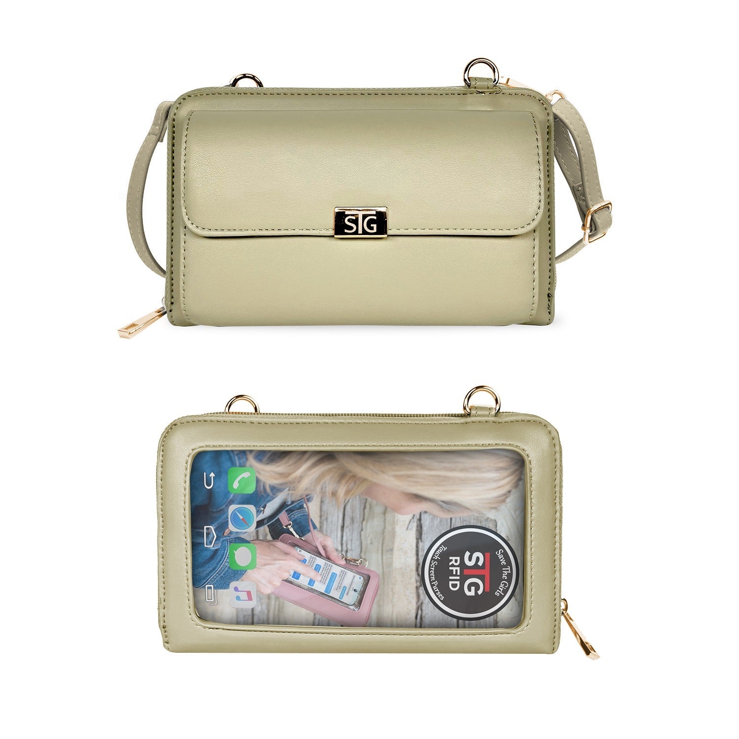 Captiva RFID Touch Screen Purse