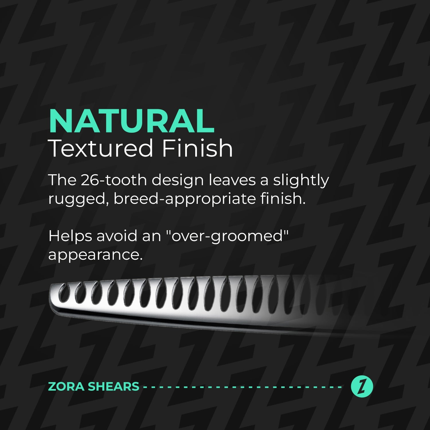 Zora Pet Grooming Chunker Shear - Model A-7526