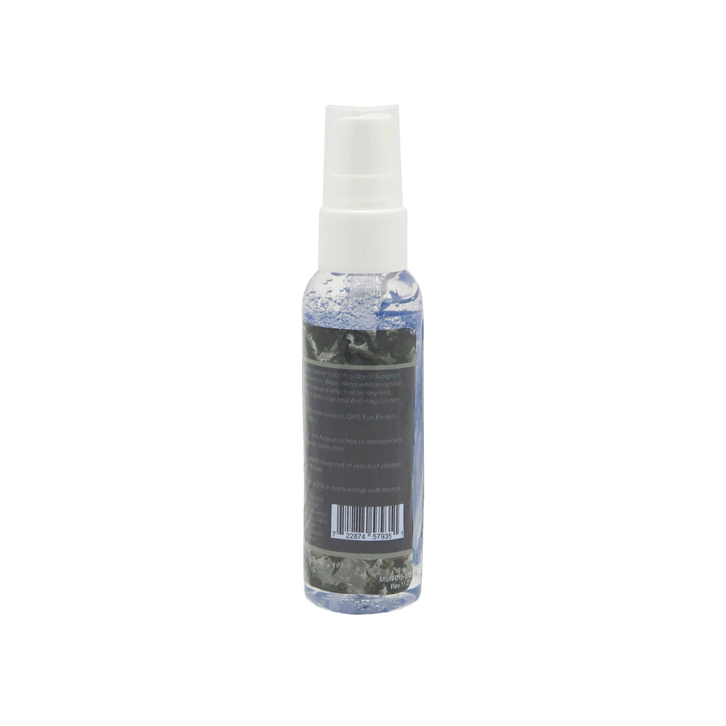 Mossy Oak ClearShot 2 Oz. Lens Cleaner Spray, Microfiber Cleaning Cloth & Tactical Glasses Retaining Cord