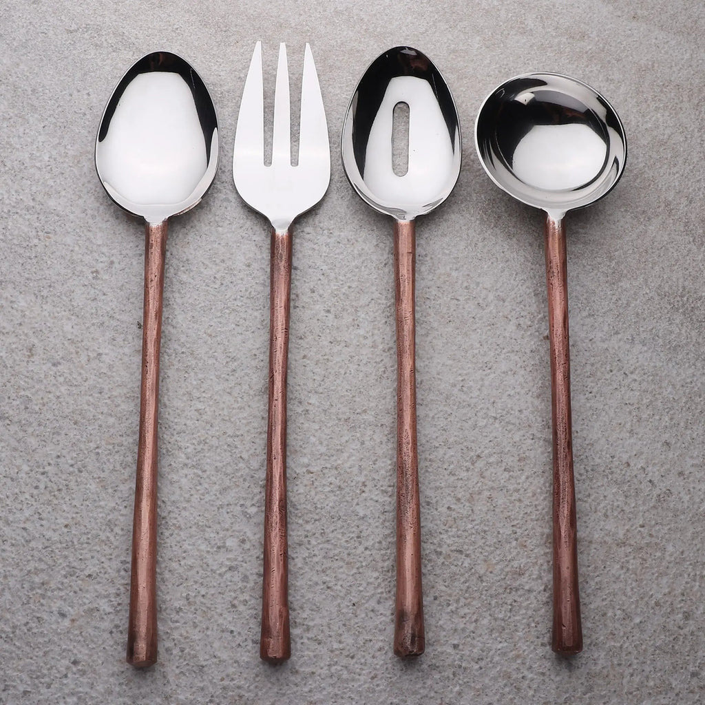 CAMELLIA HOSTESS SERVING 4 PC. SET
