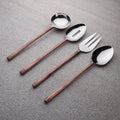 CAMELLIA HOSTESS SERVING 4 PC. SET