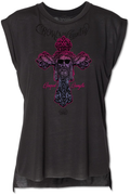 Gospel Gangsta Ladies Graphic Tee -clearance