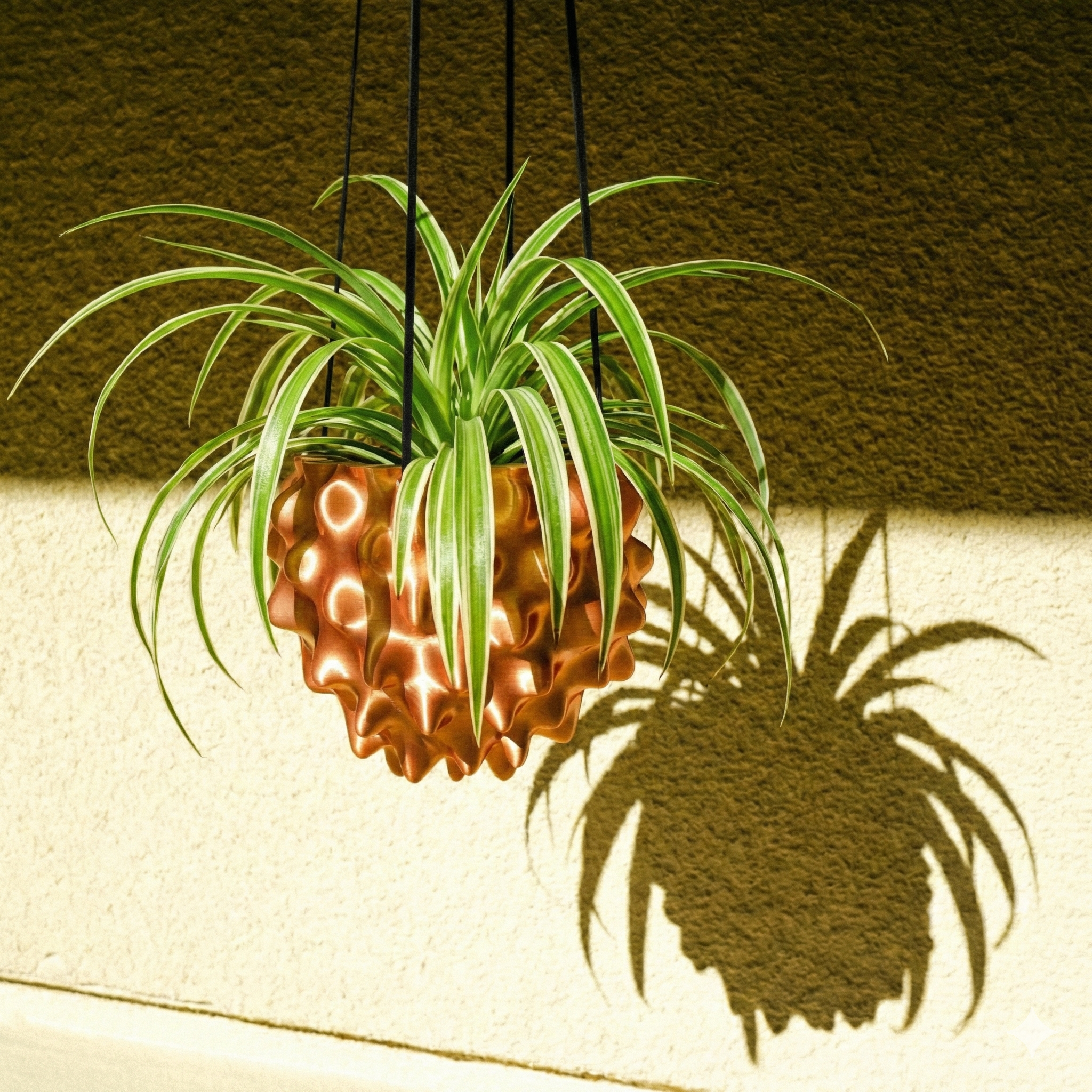 The Creature Orb Hanging Planter Pot With Drainage