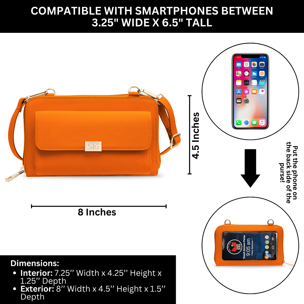 Captiva RFID Touch Screen Purse