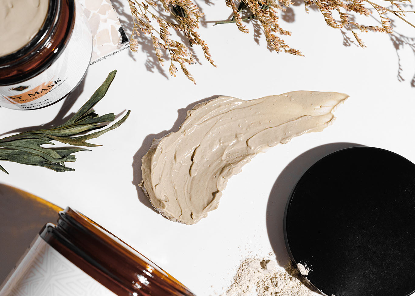 Calcium Bentonite Clay Face Mask - Ready-to-Use, Pure Spring Water