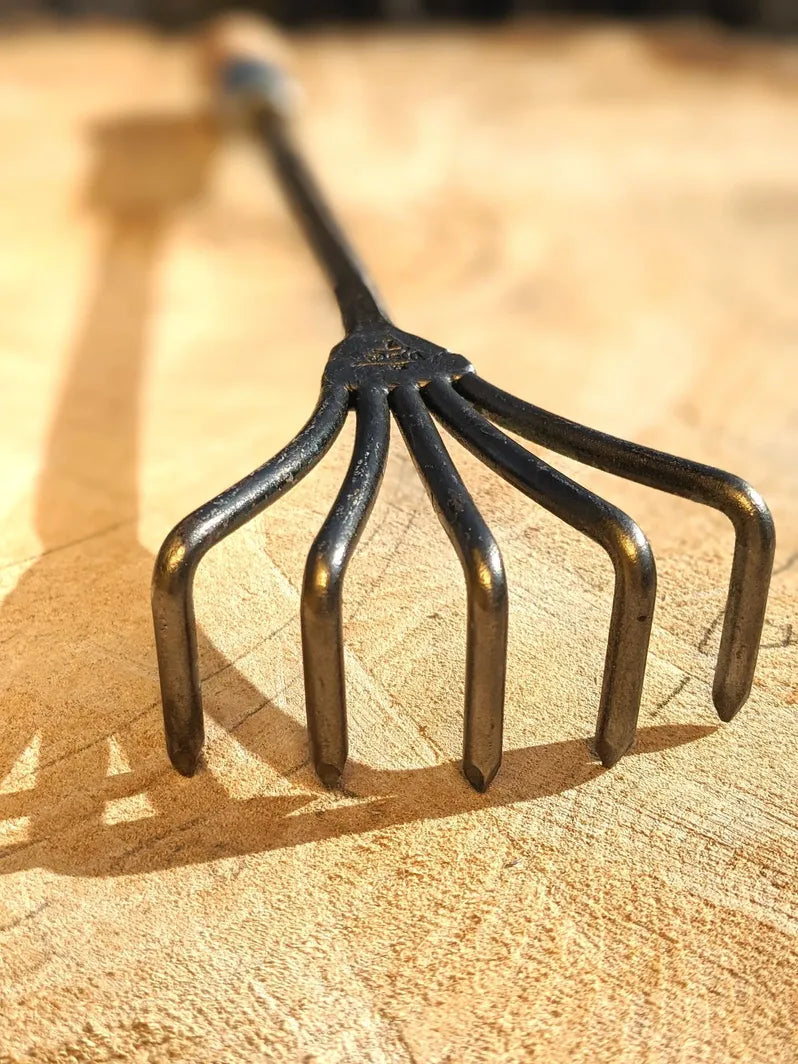 Crow's Foot Garden Tool, Hand Forged "The Claw"