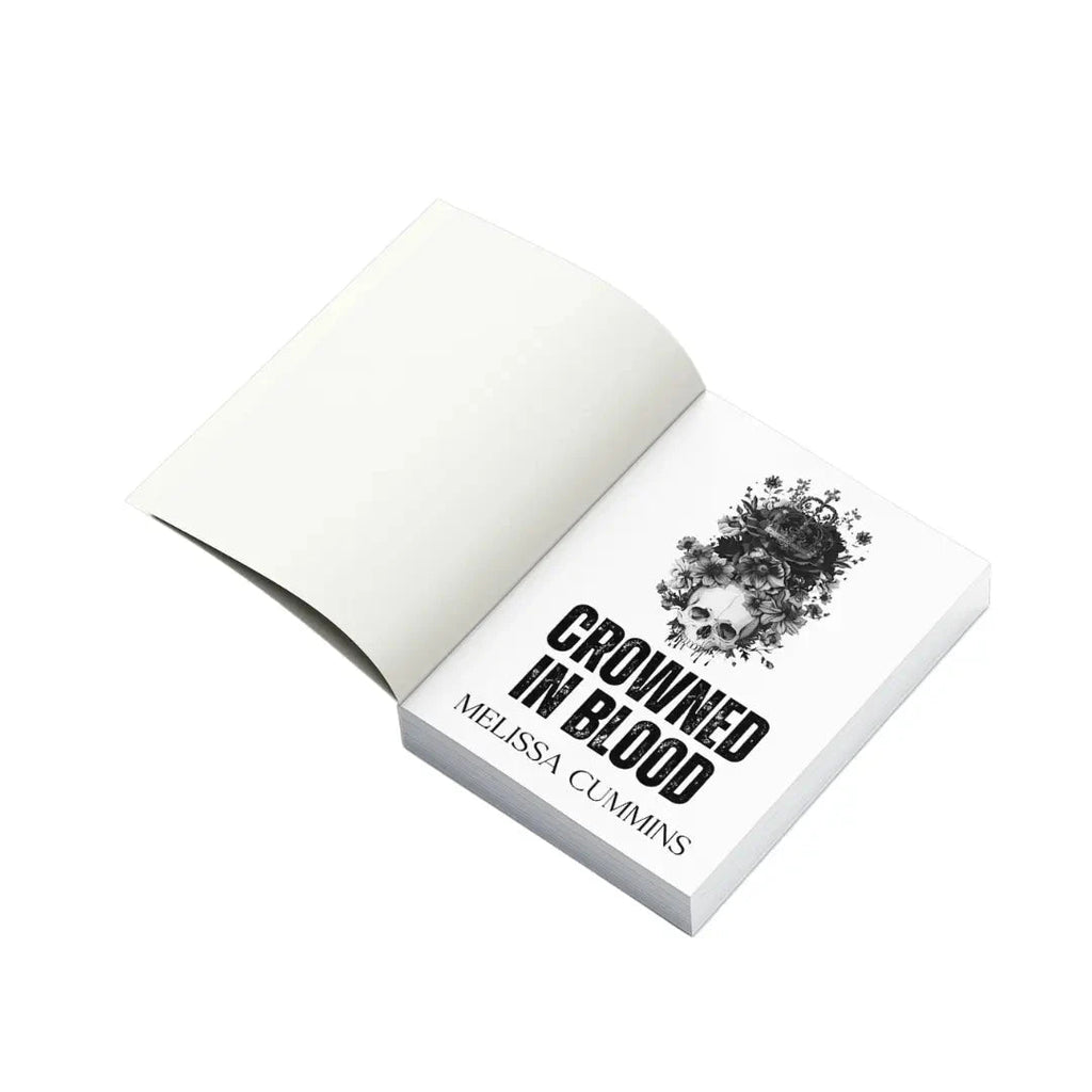 Crowned In Blood Paperback - Signed & Foiled - Dark Mafia Age Gap Romance