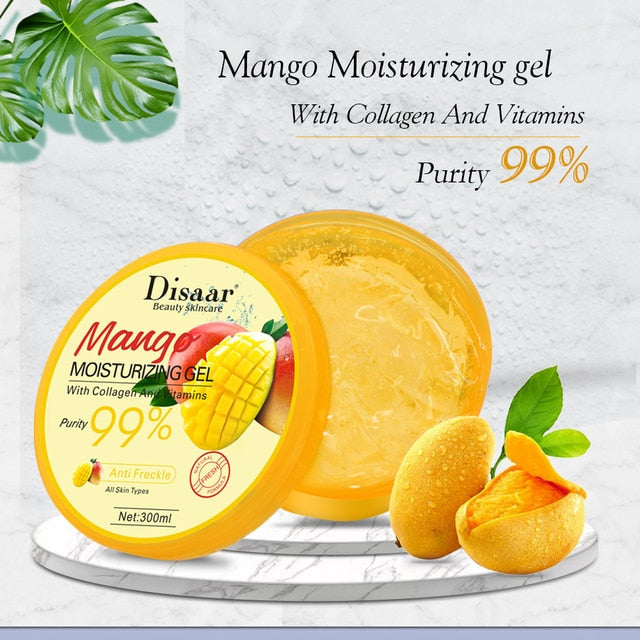 DISAAR New 300ml After Sun Repair Vitamins Collagen Organic Aloe Vera Plant Gel Hyaluronic Acid Removal Acne SkinCare Face Cream