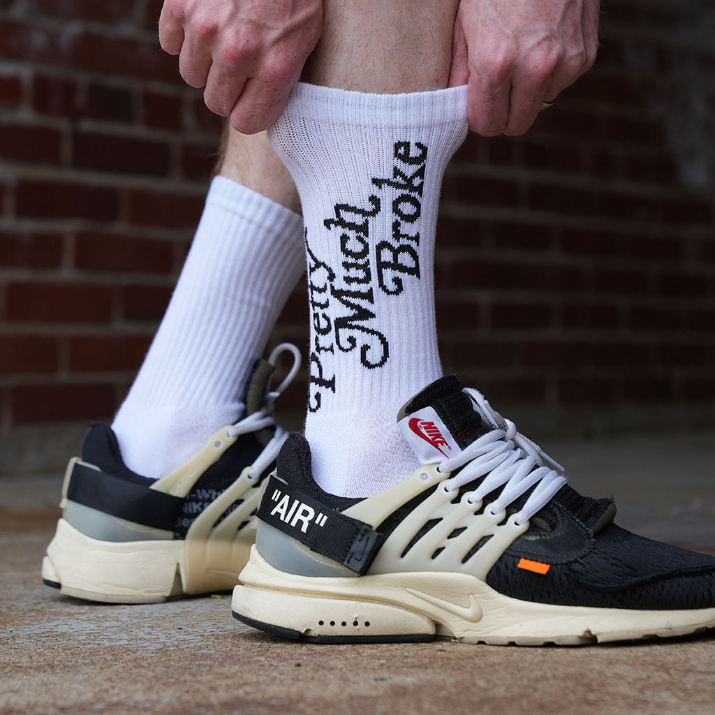 Pretty Much Broke Socks - 2 pack