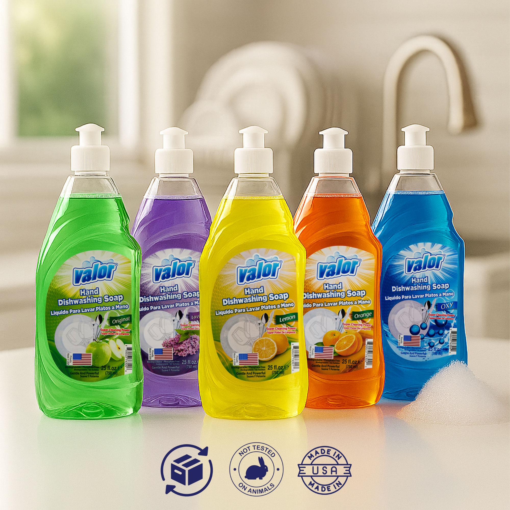 Dishwashing Liquid Orange Scent