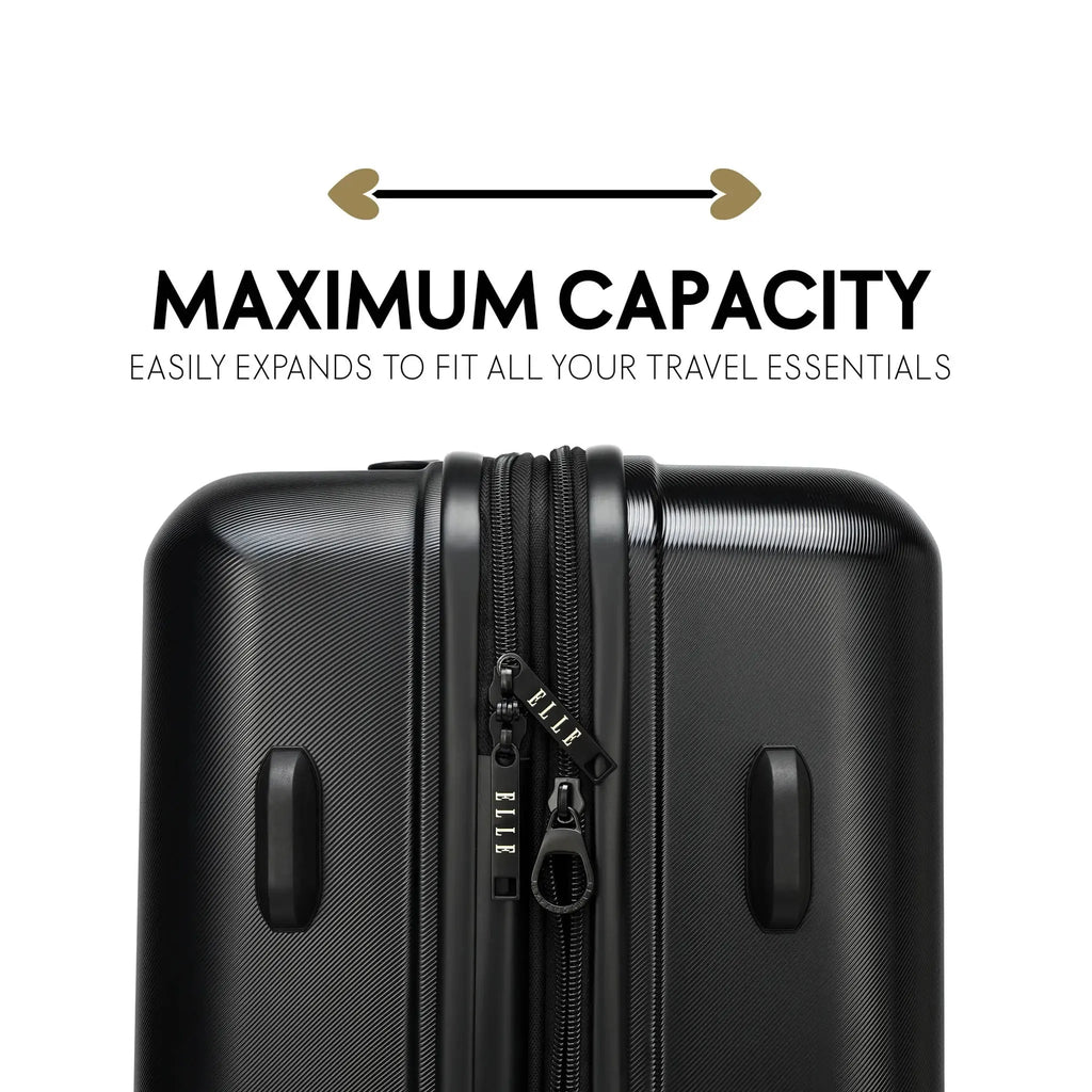 Expedition 3 Piece Expandable Polycarbonate Luggage Set