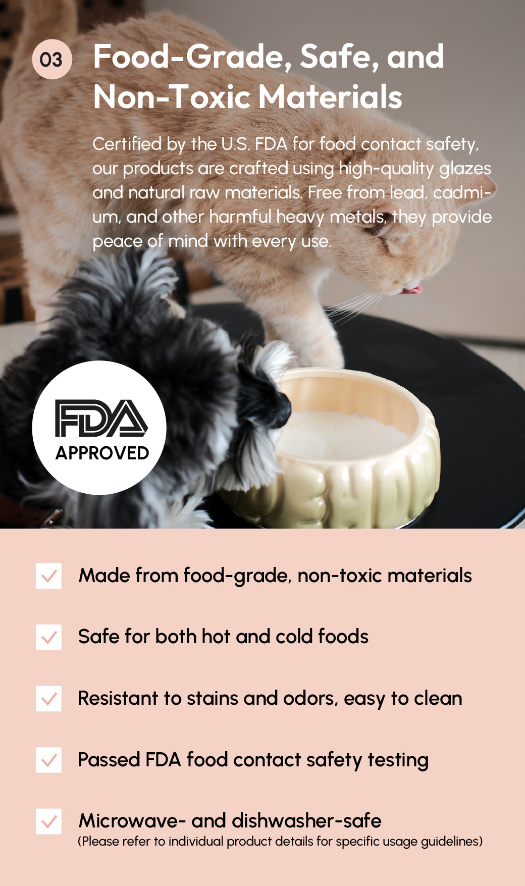 Puff Pet Bowl - Gradient Caramel