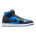 Nike Air Jordan 1 Mid Men’s Shoes – Black/Blue