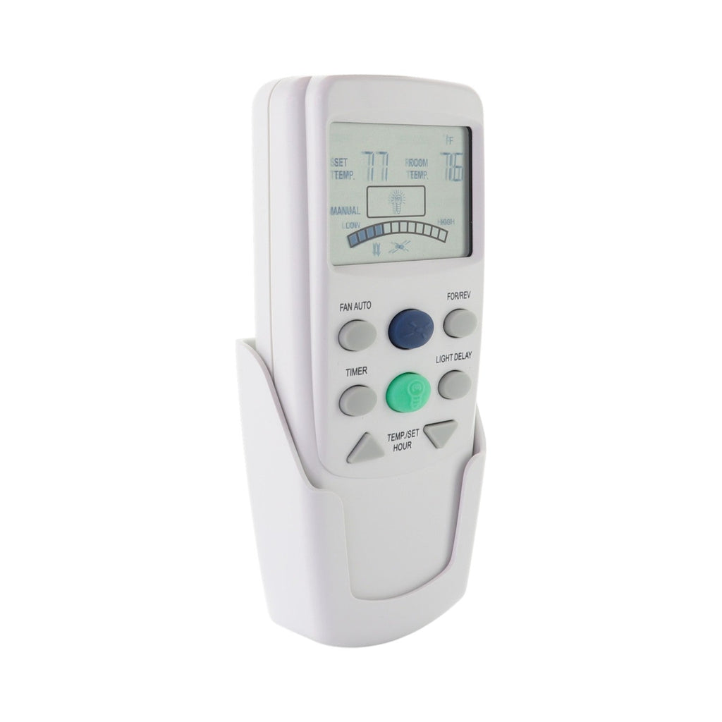Anderic FAN9TR Replacement Thermostatic Ceiling Fan Remote Control with Reverse Key for Hampton Bay | L3HFAN9T, FAN-9T