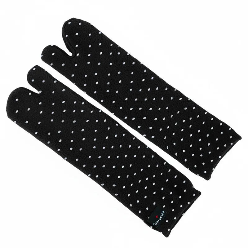 Polar Feet Fleece Tabi Socks - Domino