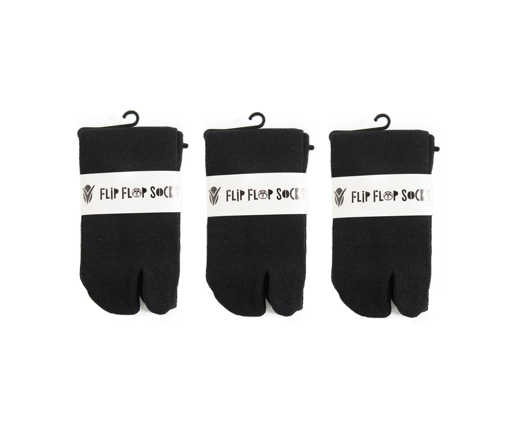 V-Toe Flip-Flop Socks Ankle Tabi 3 Pairs Thicker Comfy Warm Styles Athletic or Casual
