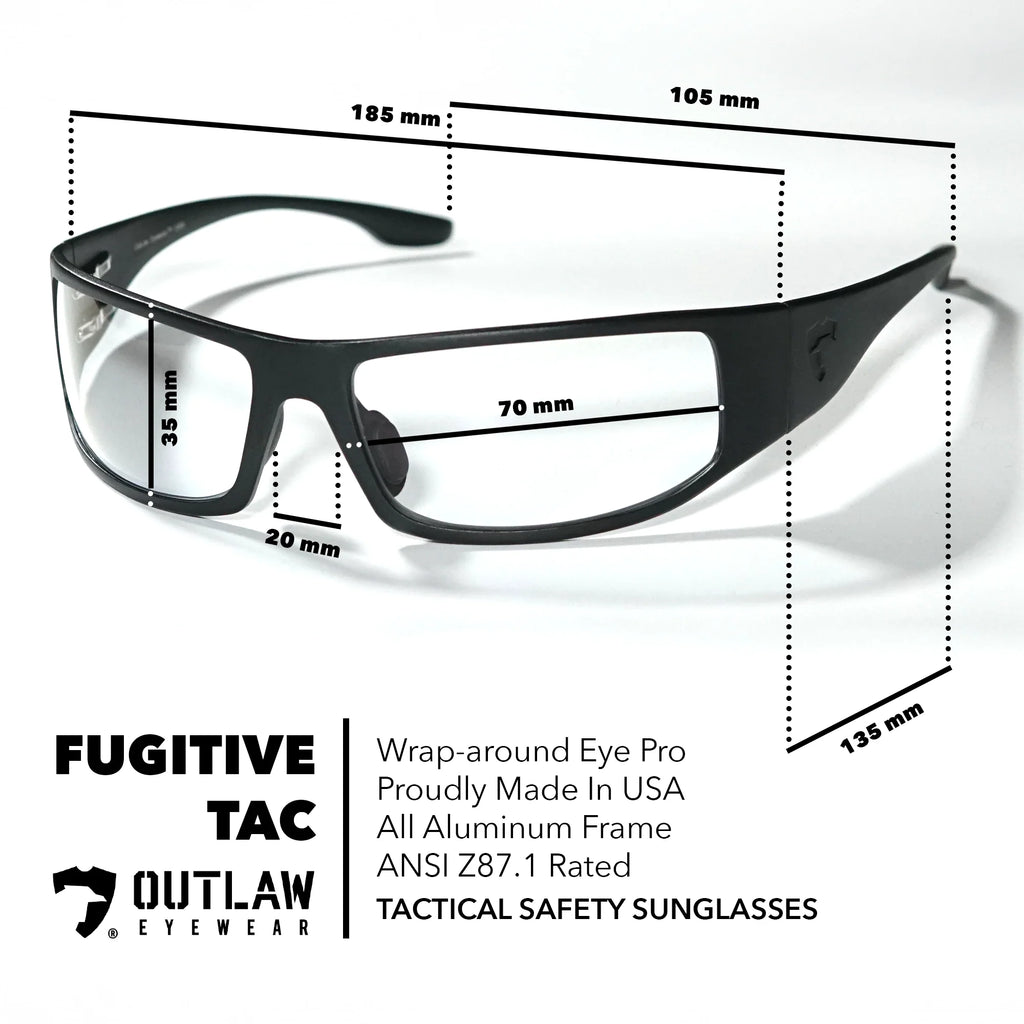 Fugitive TAC Black / Polarized - ANSI Z87.1-2015