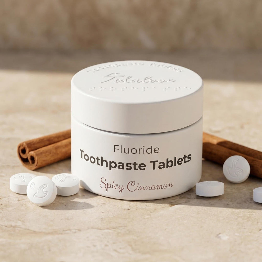 Fluoride Cinnamon Toothpaste Tablets — 1 Month