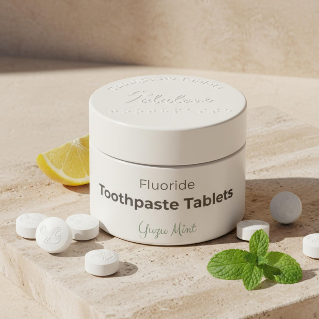 Fluoride Yuzu Mint Toothpaste Tablets — 1 Month