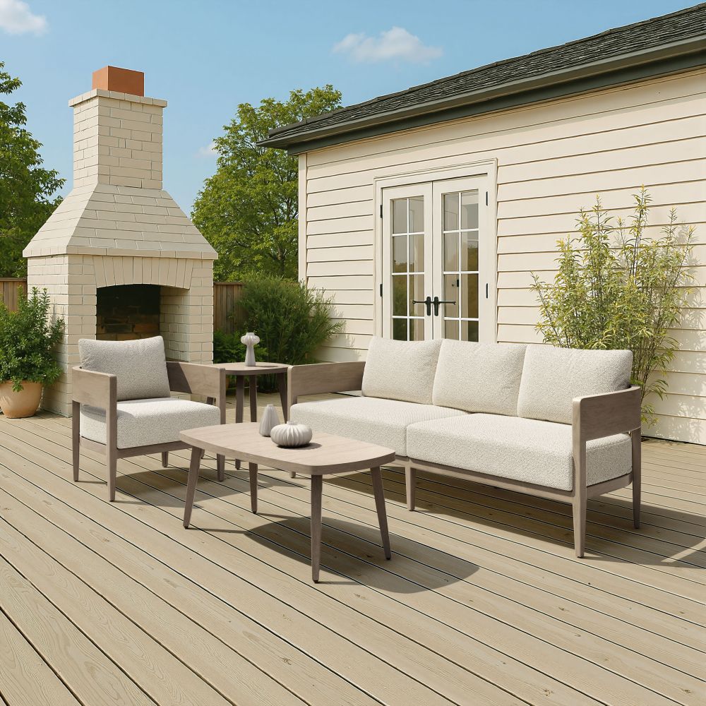 Foret Olefin Fabric Outdoor Sofa