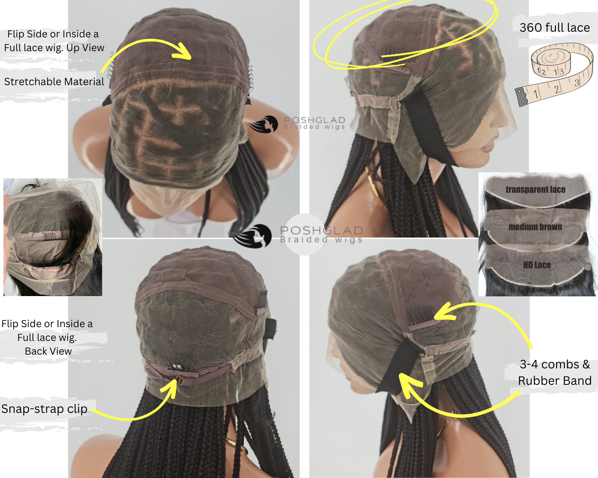 Soft Locs Wig - Faux Locs Full Lace - African Queen