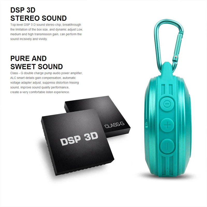 F10 Outdoor Wireless Bluetooth Stereo Portable Speaker