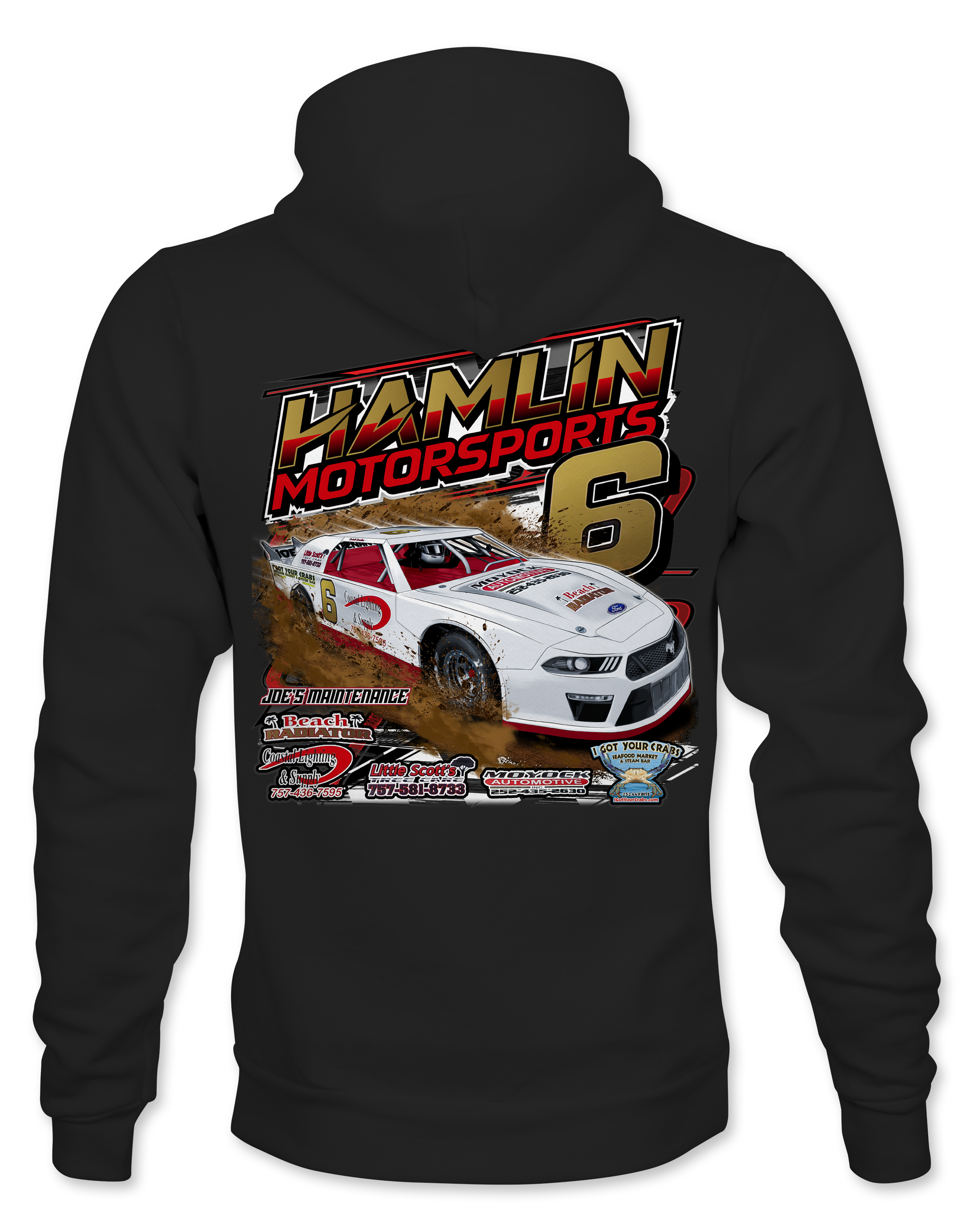 Hamlin Motorsports Hoodies