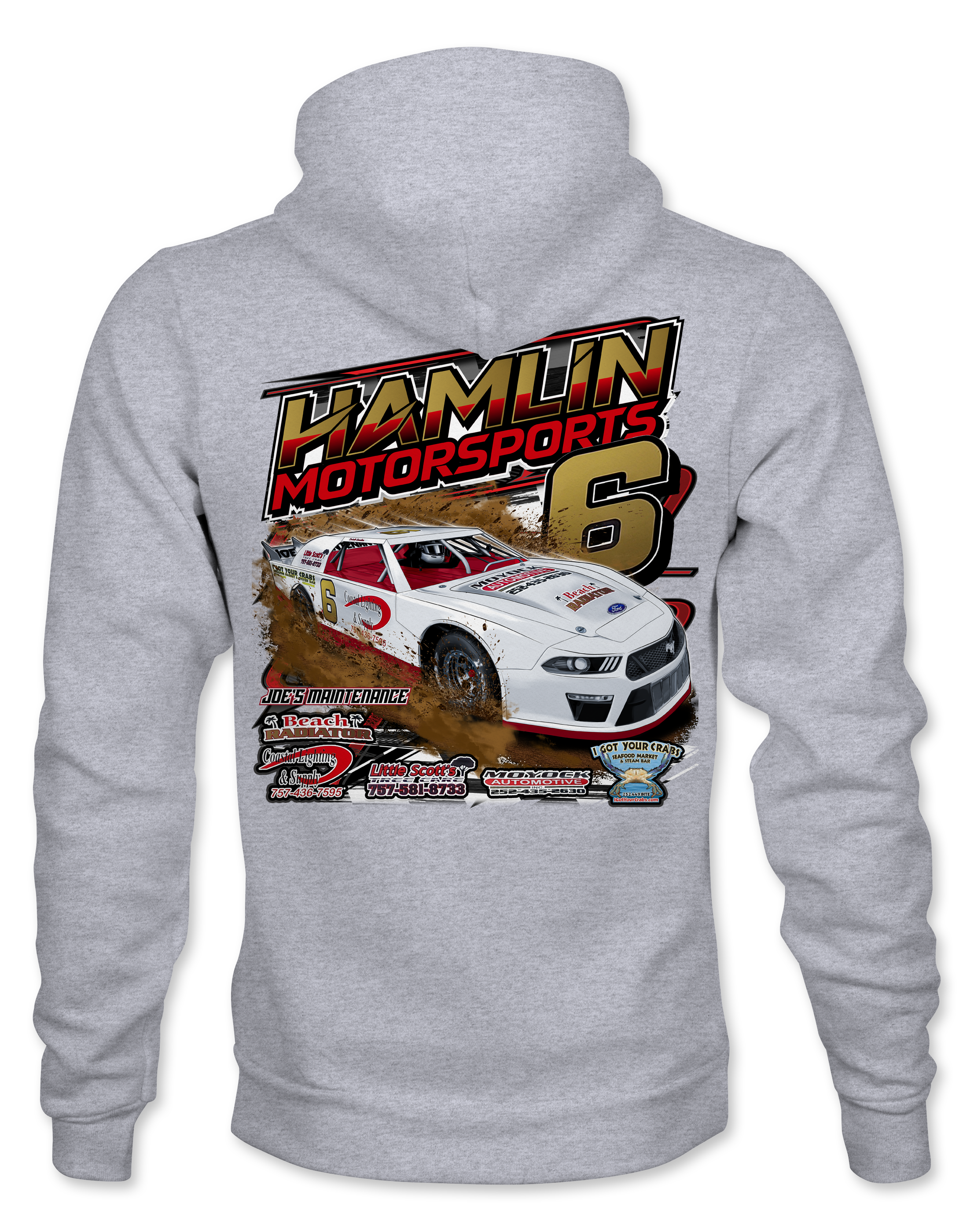 Hamlin Motorsports Hoodies