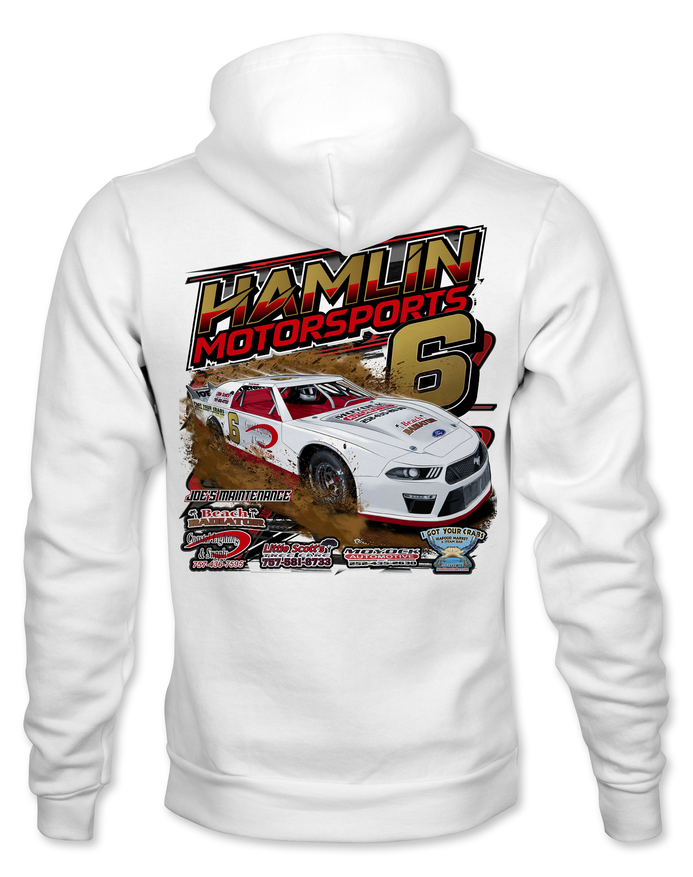 Hamlin Motorsports Hoodies