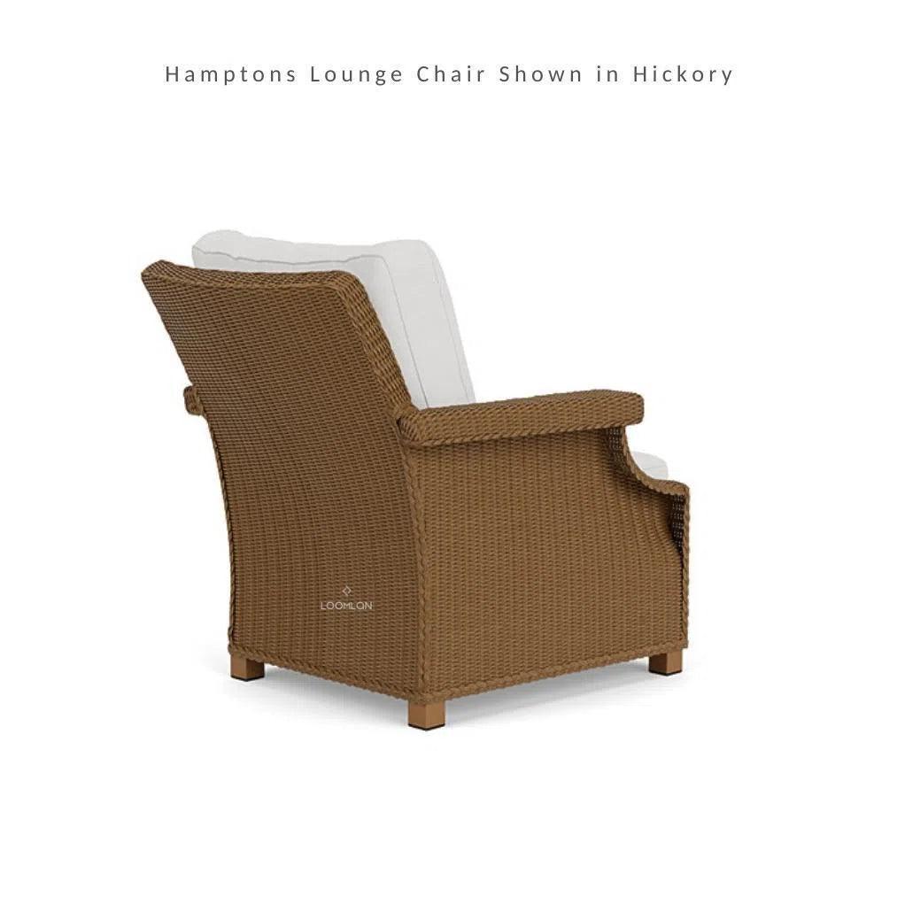 Hamptons Outdoor Wicker Sectional Sofa with Lounge Chair Set