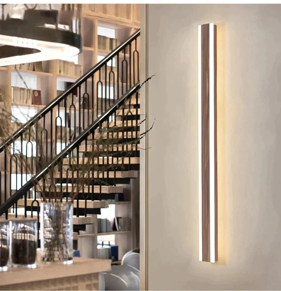 Emma's Stainless Steel Waterproof LED Wall Lamp - Imitation Marble Design for Garden and Hotel