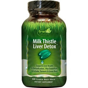 Milk Thistle Liver Detox Cleanse | Natural Liver Support & Detox Formula with BioPerine