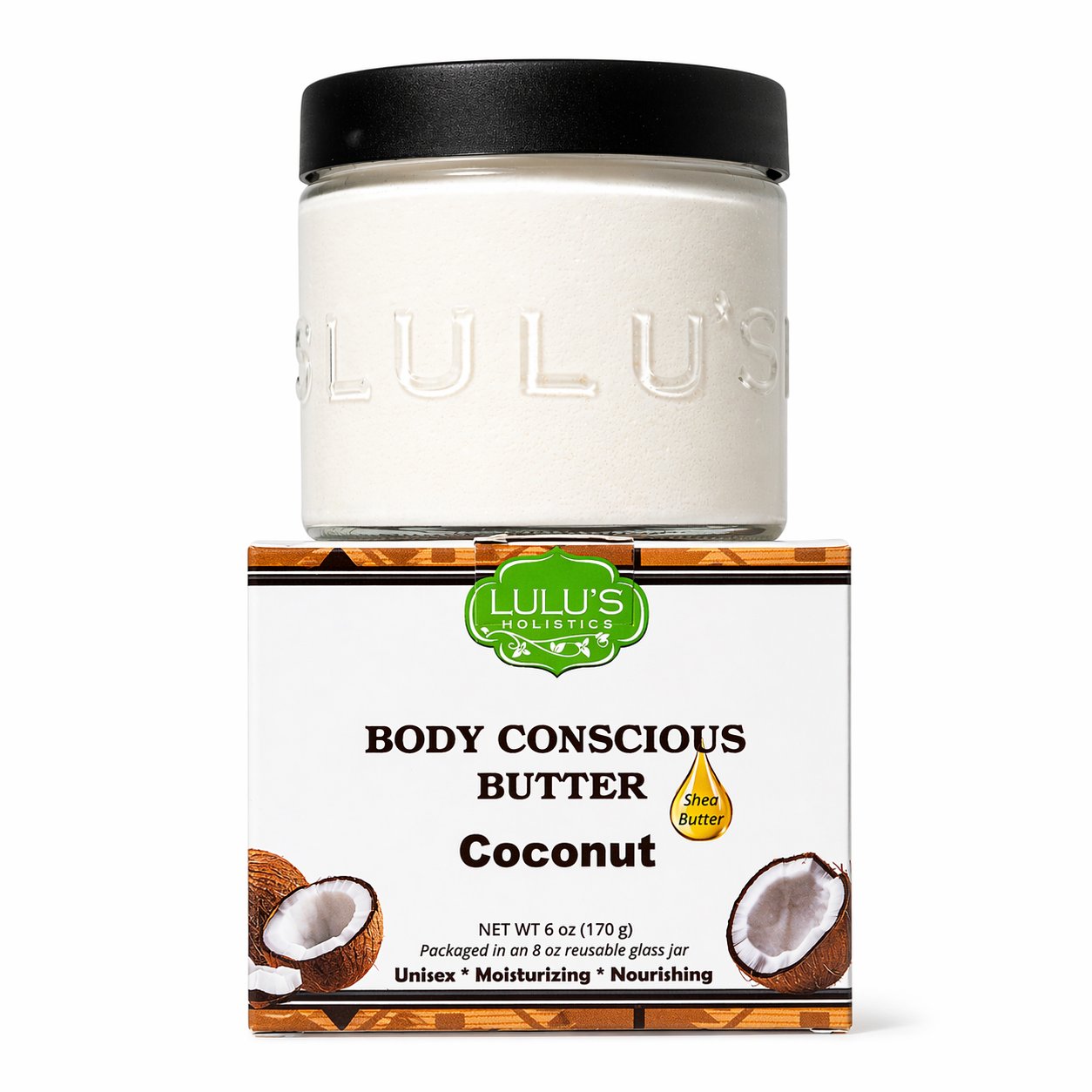 Coconut Whipped Body Butter – Deep Moisture & Soft Skin