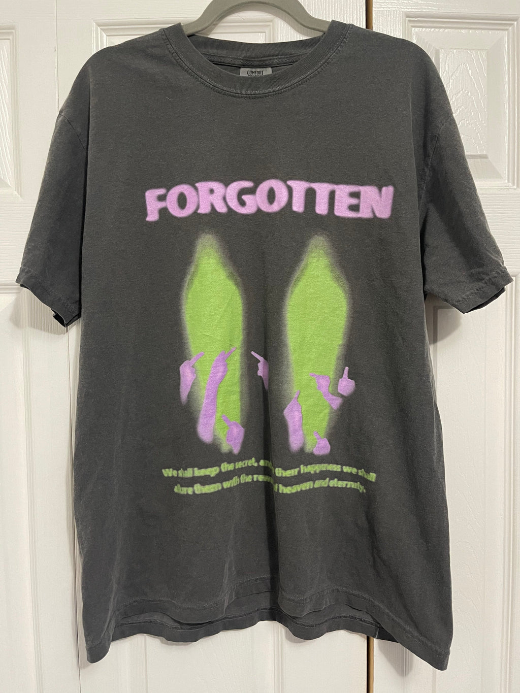 Paranormal Forgotten Garment Dyed Streetwear Tee
