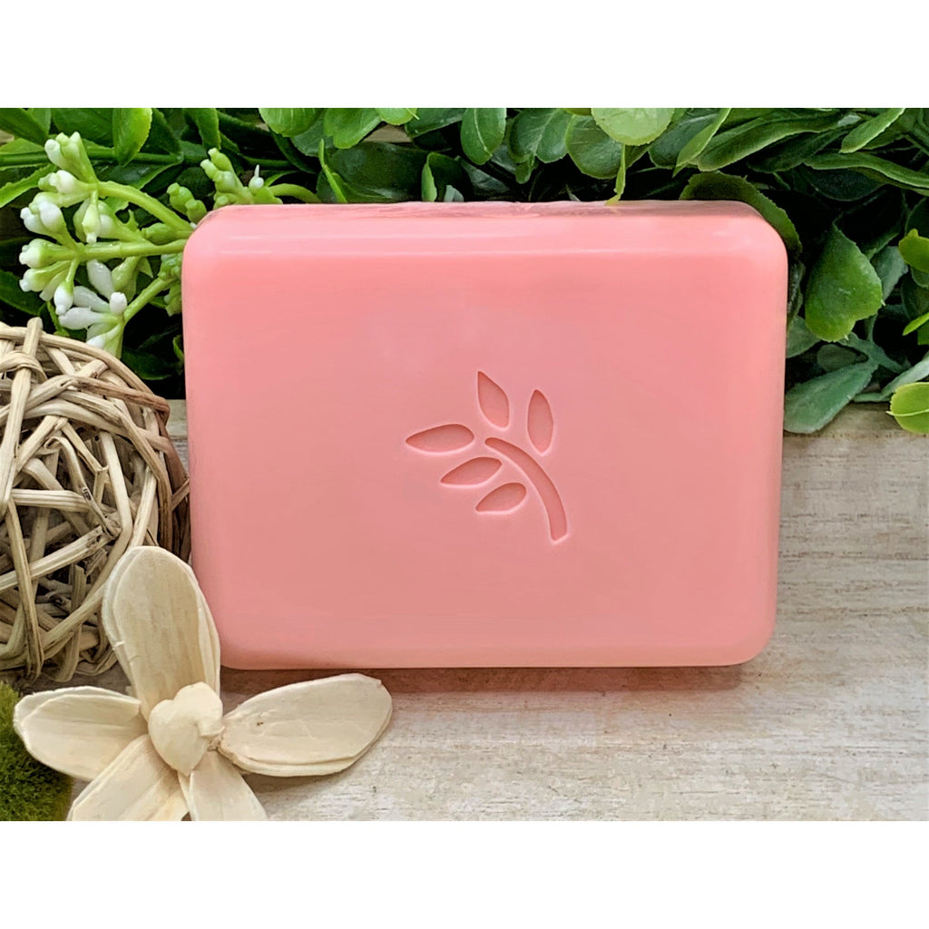 Strawberry Scented Artisian Bar of Soap with Shea Butter, Mango Butter and Coco Butter