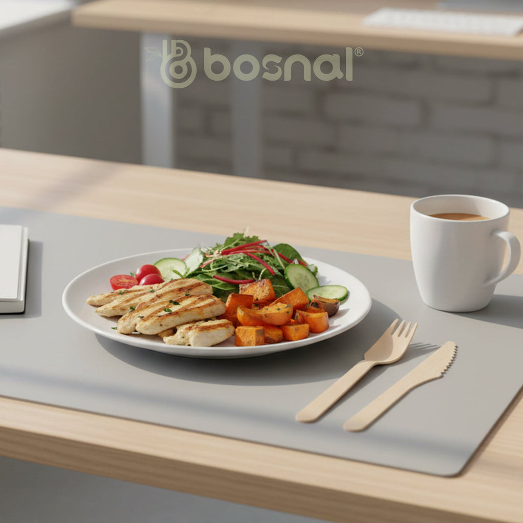 Bosnal – Wooden Disposable Cutlery Set, 6.5 inch, 100 Pcs, Birch Wood Spoons, Forks & Knives