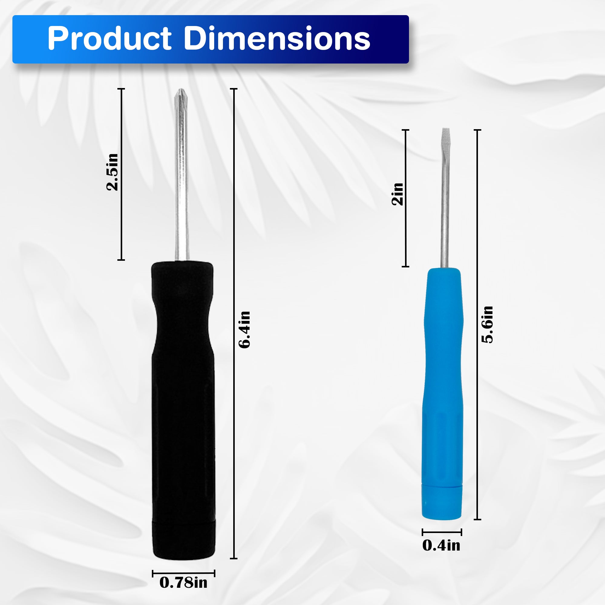 Screwdriver Diversion Safes (2 Pack) - Realistic looking Philips head & Flat Head Screwdrivers with Secret compartment to hide valuables