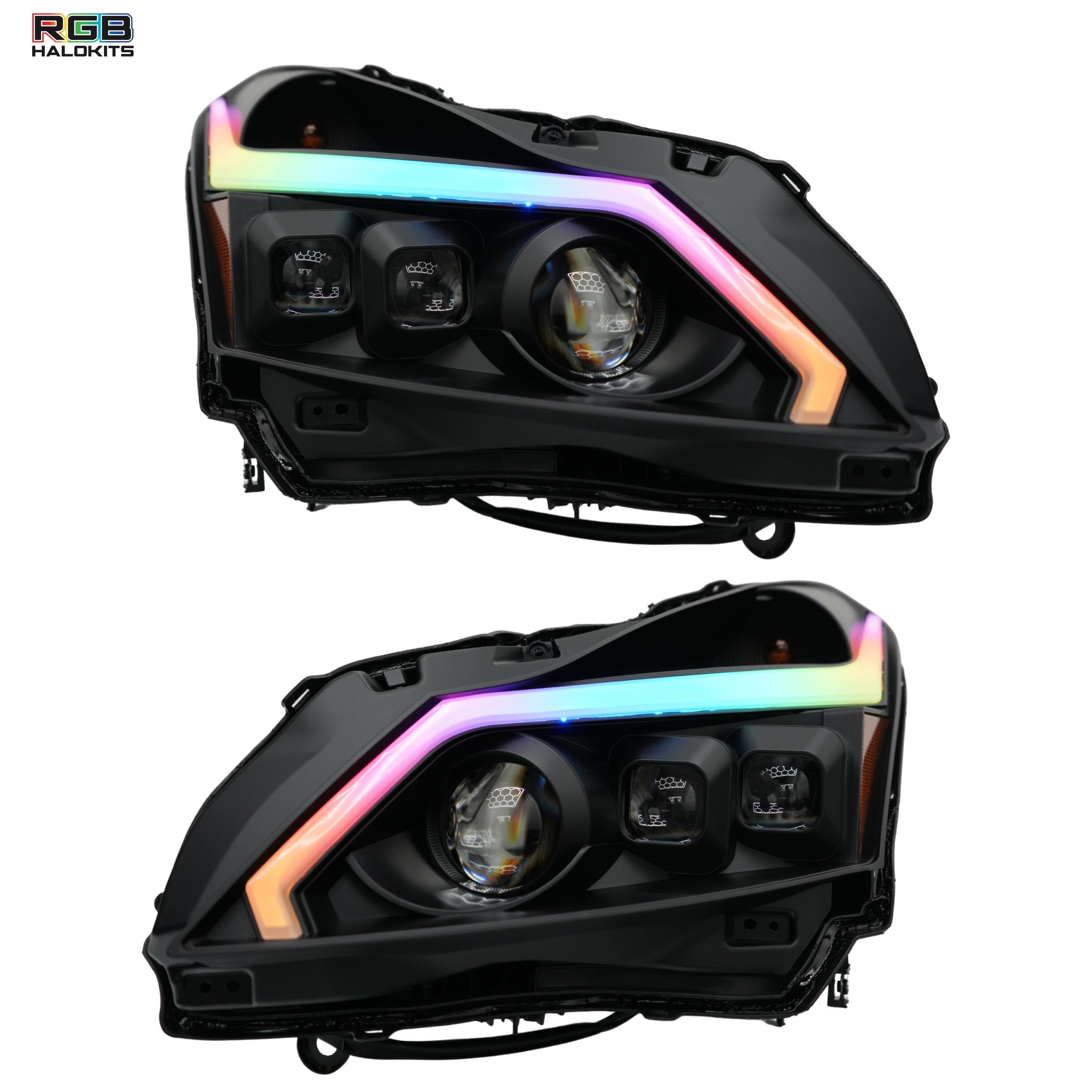(2010-2013) Infiniti G37 Multicolor Flow DRL Boards (for Spyder Headlights only)