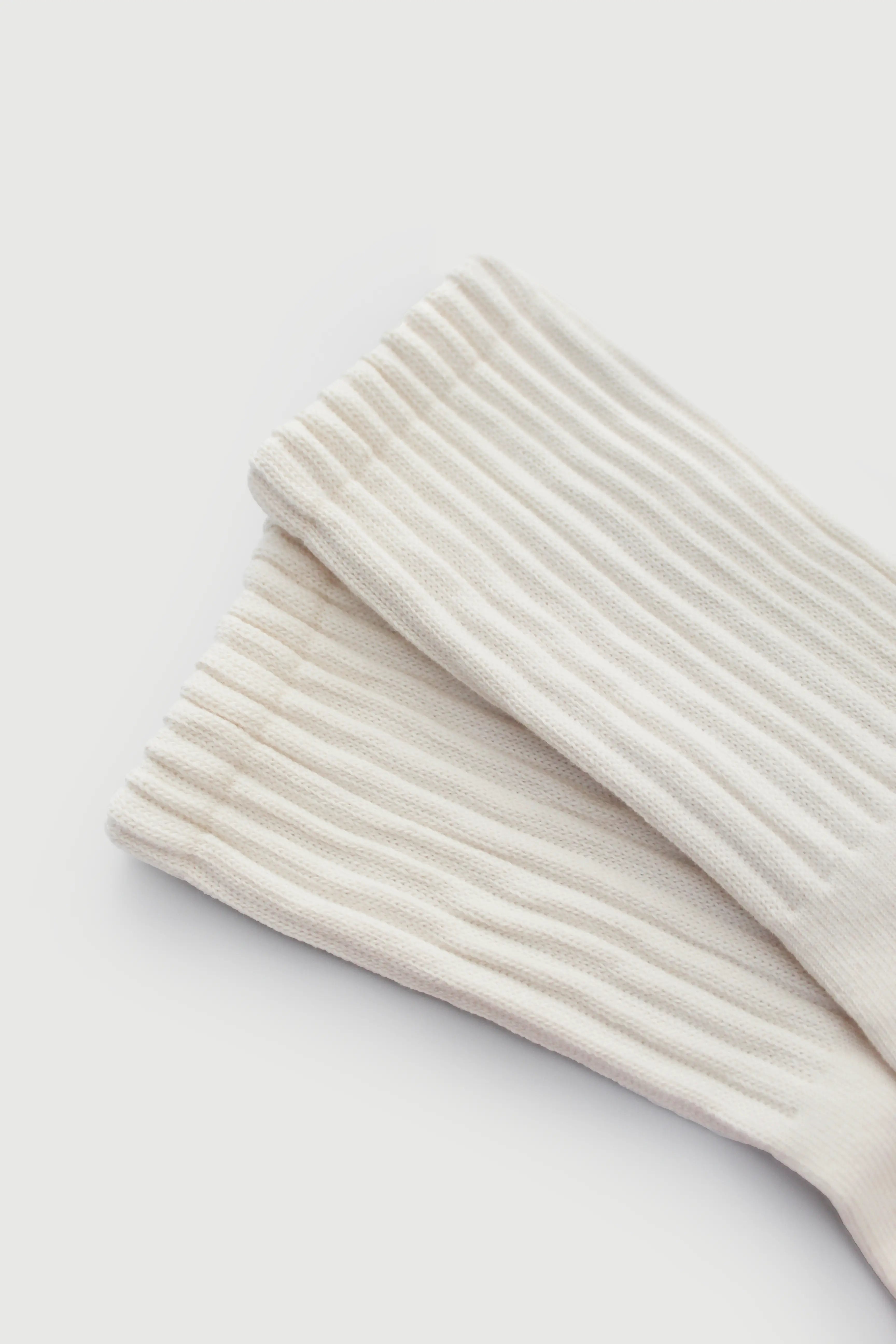 Ivory Slouch Sock