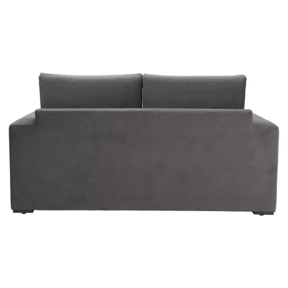 Jide Wood Grey Sleeper Sofa