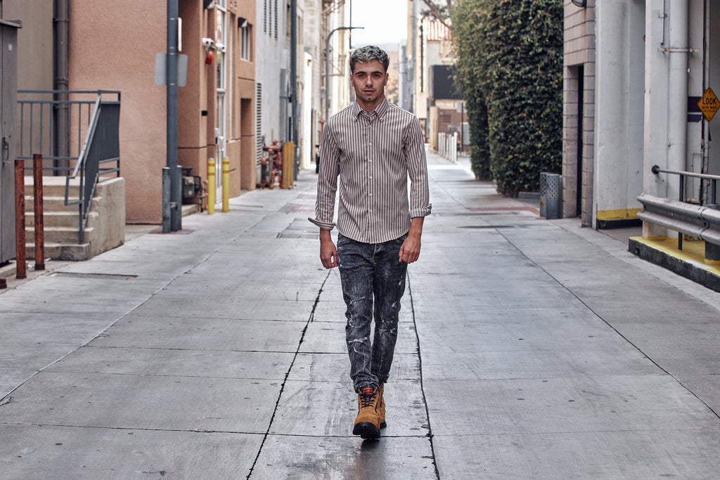 CALDEN 5.2-Inch Taller Brown Nubuck Elevator Boots K881803