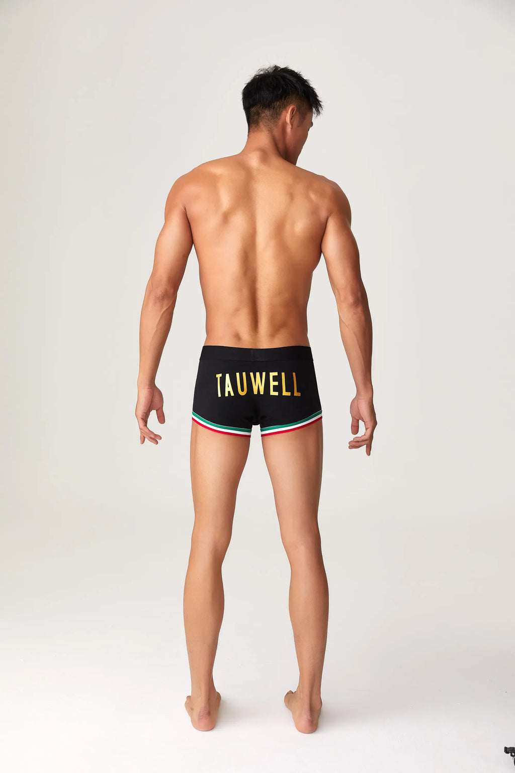 Men’s Cotton Boxer Briefs – Solid Color Streetwear Style