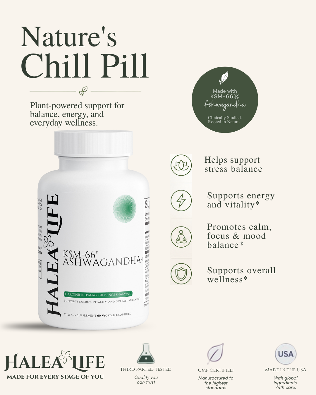 KSM-66 Ashwagandha Plus Capsules