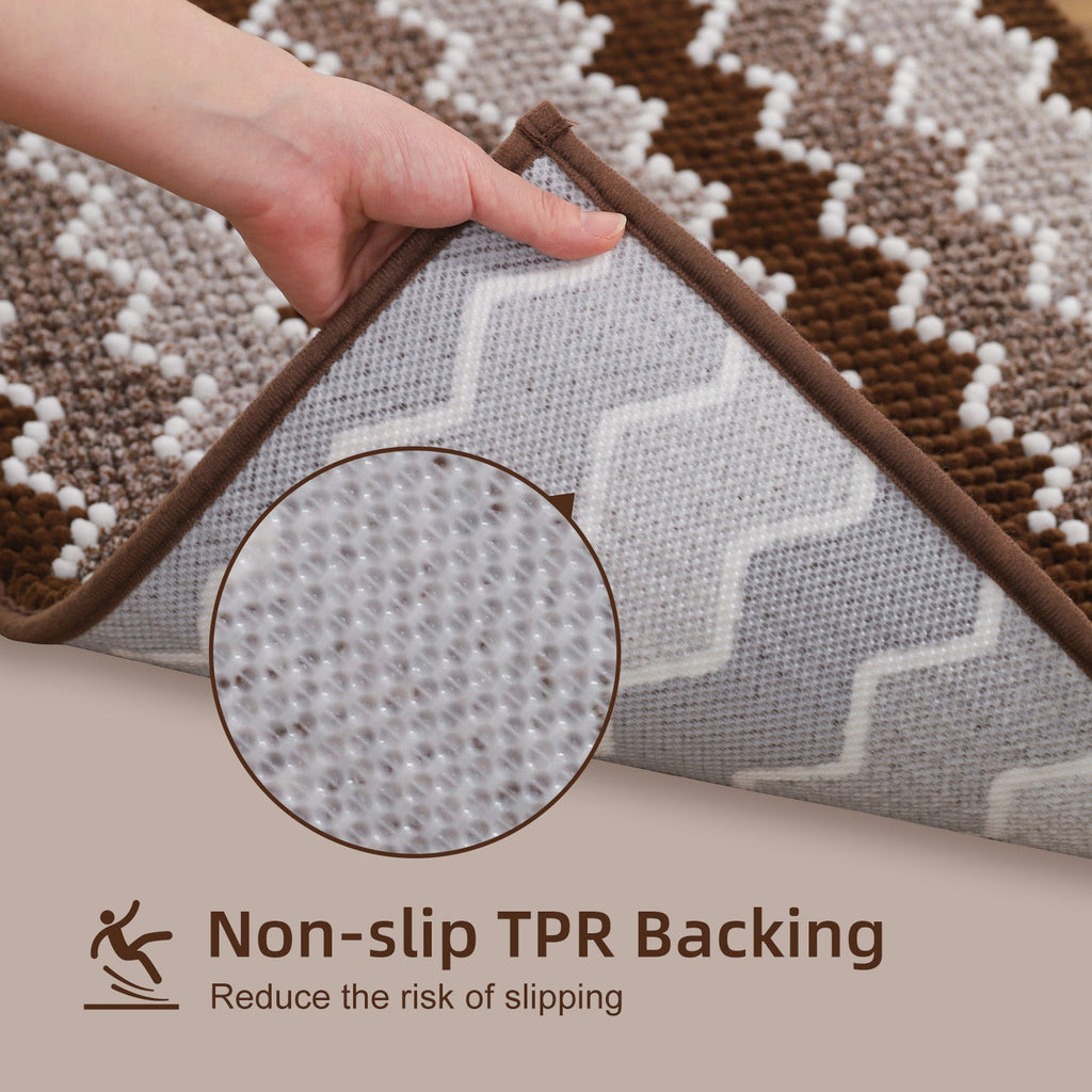 Kasentex Soft Absorbent Durable Non-Slip Bathroom Rug Mat, Room Decor, Graduation Gifts, Fathers Day Gift, Mother Gift, Easter Gift