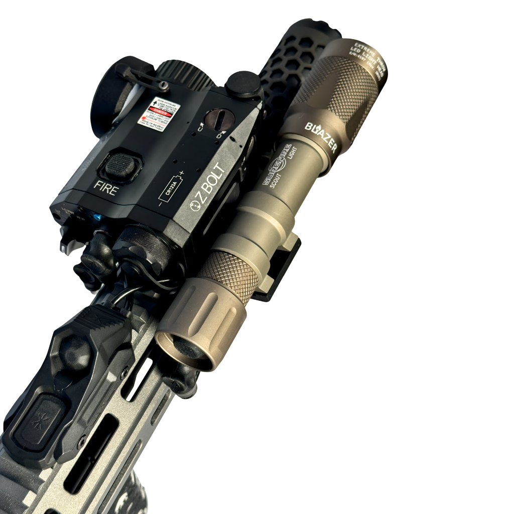 Dual Function Cable Port Tailcap for Z-BOLT®, Surefire, Modlite, & Arisaka "Scout" Compatible Lights & Light Bodies