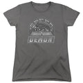 Looney Tunes Speed Demon Womens T Shirt Charcoal Officially Licensed