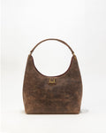 Lw Large Purse In Brunette Leather